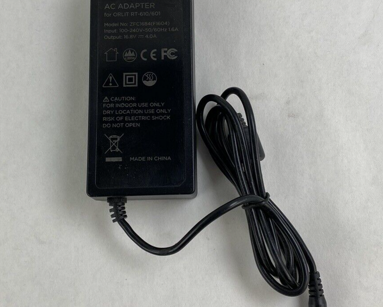 ORLIT AC Adapter for ORLIT RT-610/601 Model No. ZFC1684 (F1604)