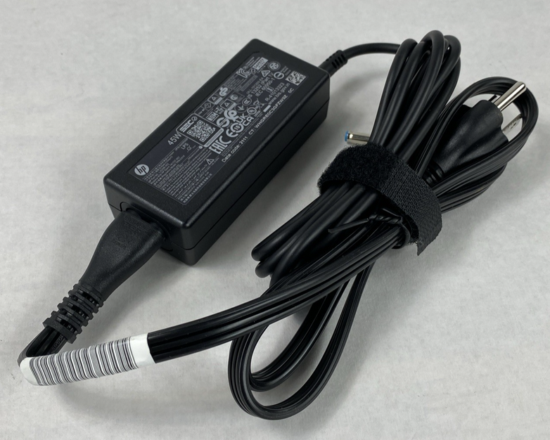 HP TPN-CA14 L25296-002 45W 19.5V 2.31A AC Adapter Blue Tip (Lot of 5)
