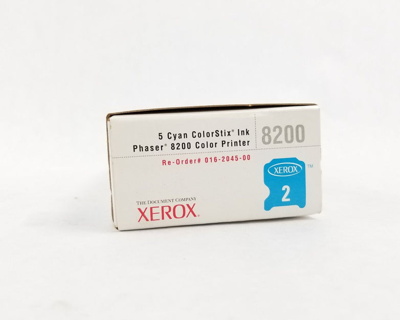 Xerox Phaser 8200 Cyan ColorStix Ink Color Printer 016-2045-00 5pk