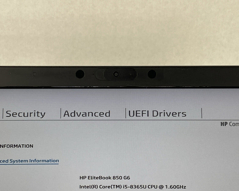 HP EliteBook 850 G6 Core i5-8365U 1.60 GHz 16 GB RAM 15.6" No HDD No OS
