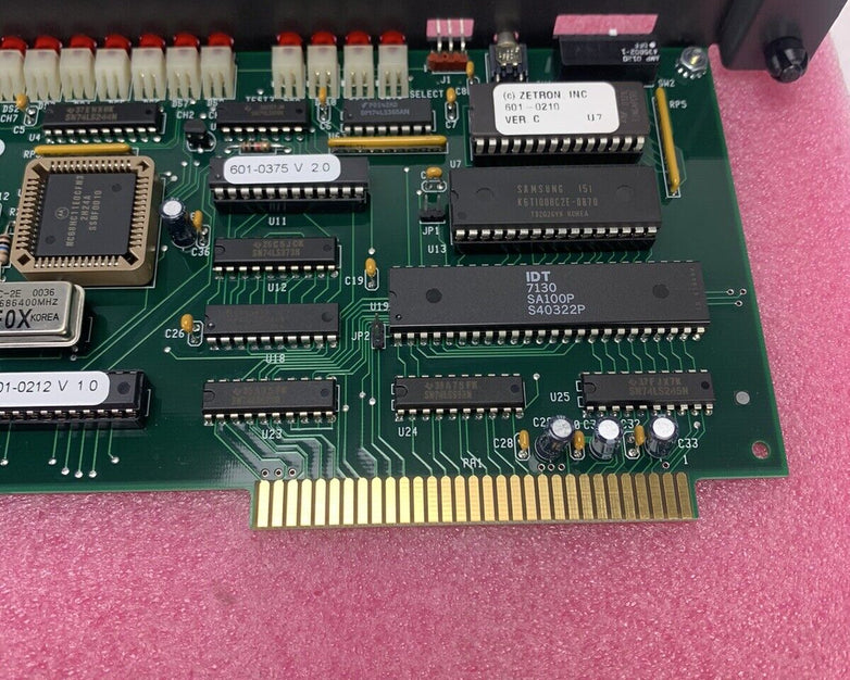 Zetron Octal Serial Card 2000 Series 702-9191 Model 2000