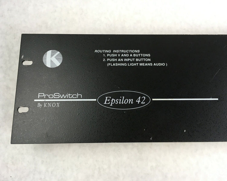 Knox ProSwitch Epsilon 42 4x2 Audio Video Control Board