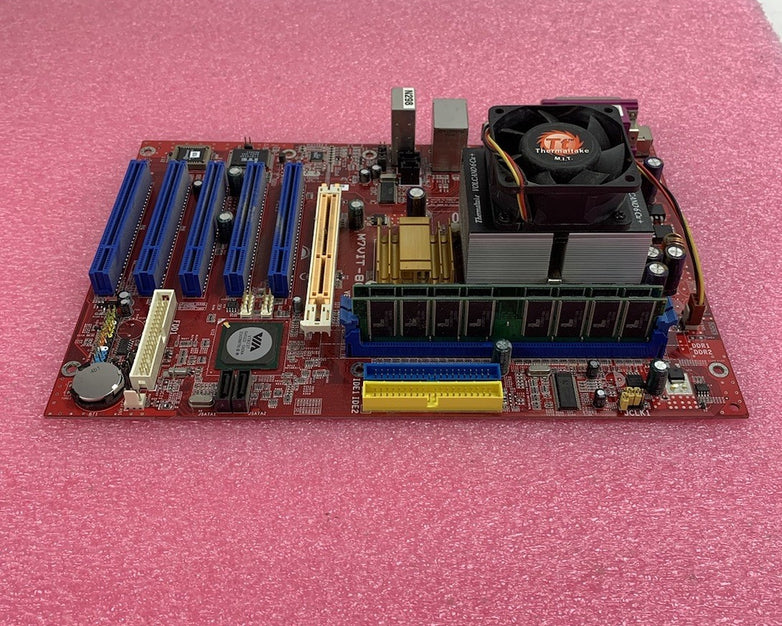 VIA KT600-8237 Motherboard AMD Athlon 1.1GHz 1GB RAM No Shield