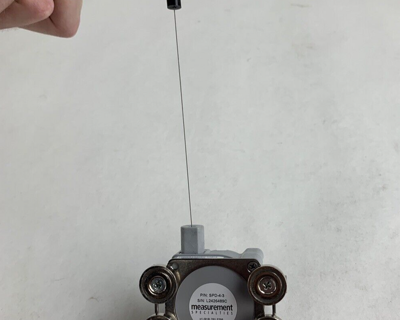 Measurement Specialties SPD-4-3 Rope Displacement Sensor Position