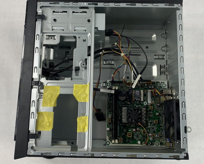 HP 110-217C MT AMD A4-5000 1.50GHz 4GB RAM No HDD No OS No Power Supply