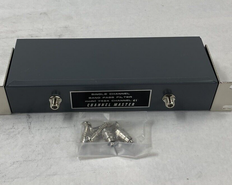 Channel Master MATV Systems Model 7494 Band Pass Filter UHF Band Channel 41