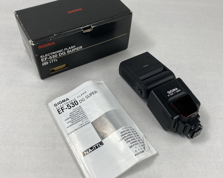 Sigma EF-530 DG Super NA-iTTL Electric Flash For Nikon