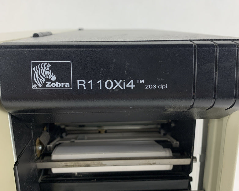 Zebra 110Xi4 203 DPi Thermal Label Printer USB Network Serial Parallel Tested