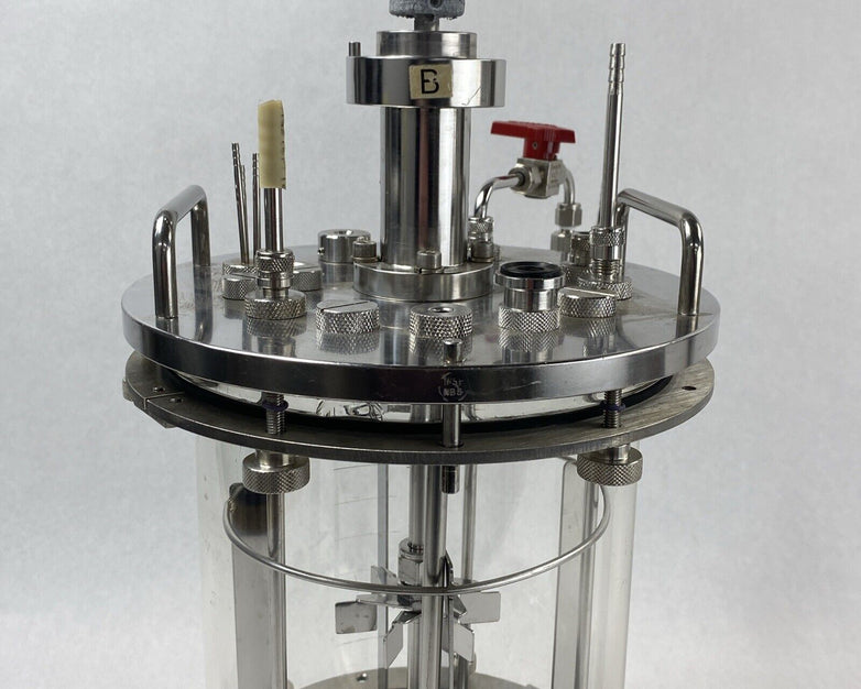 New Brunswick Scientific Q552700 5L Liter Glass Vessel Fermentor Bioreactor