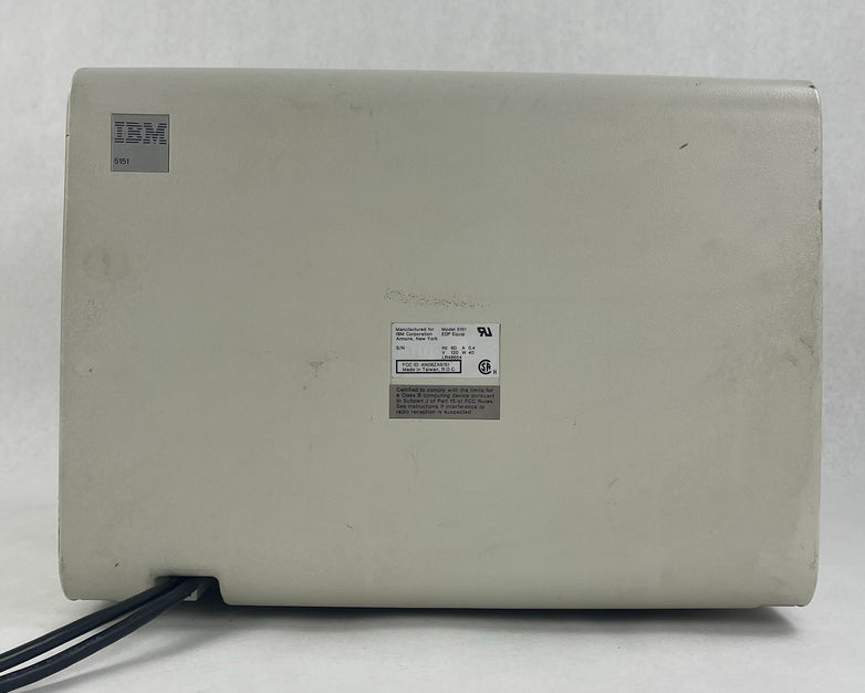 Vintage IBM 5151 Personal Computer Display CRT Monitor Parts or Repair
