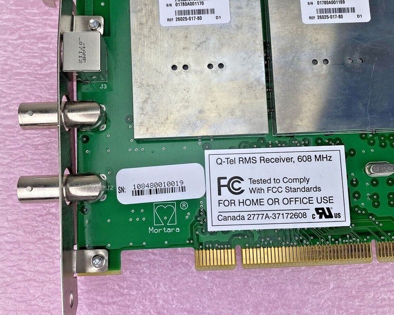 Welch Allyn Mortara 5525-017-01B Q-Tel RMS Receiver 608 MHz 26025-017-80