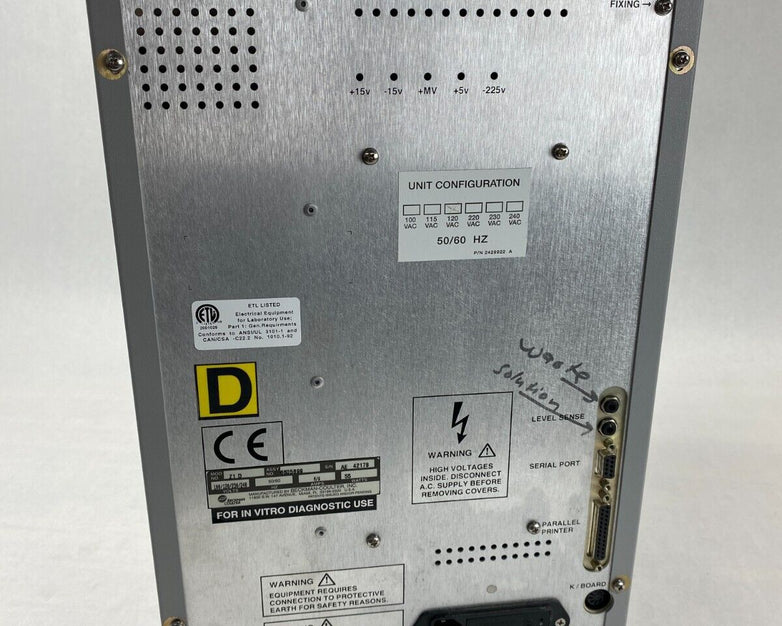 Beckman Coulter Z1 Coulter Particle Counter 6605698 W/ Controller