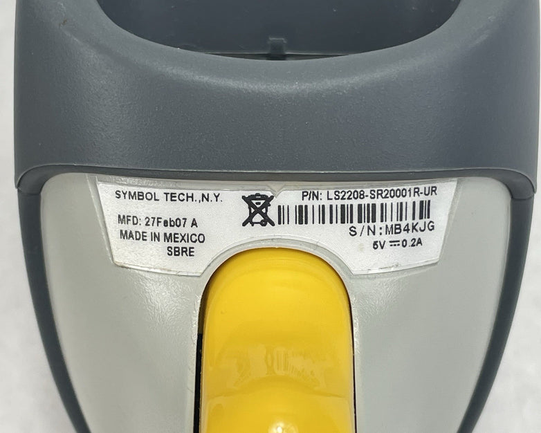 Symbol LS2208 Handheld Barcode Scanner Wired USB Lot of 2