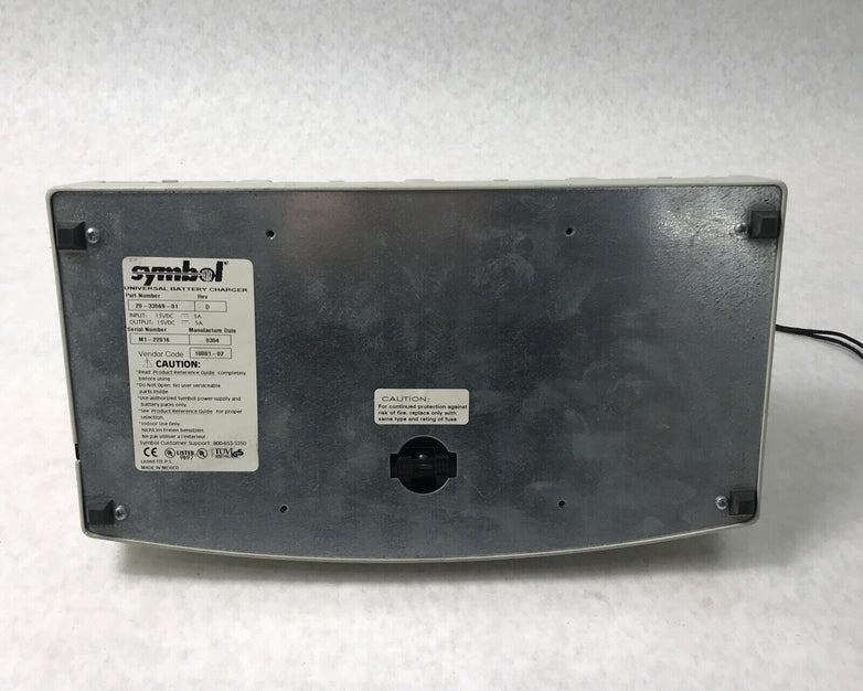 Symbol 20-3356-01 Universal Battery Charger W/ All Batteries