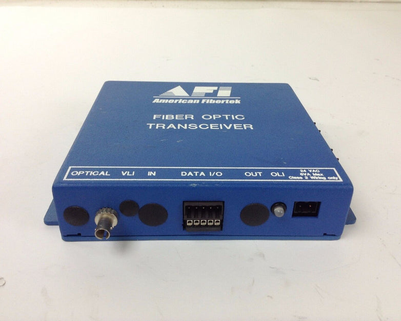 American Fibertek MR-0480 Fiber Optic Transceiver
