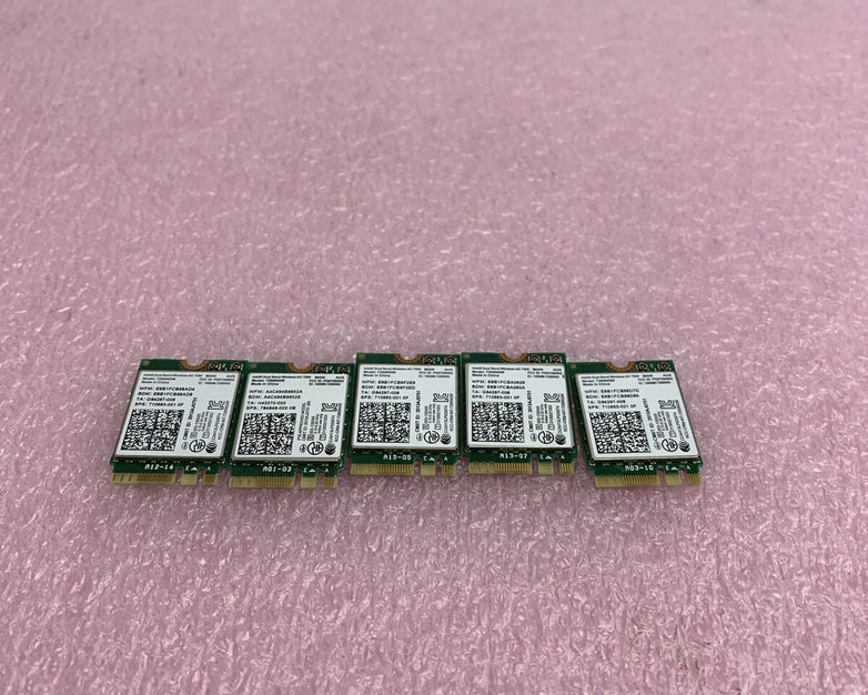 Intel Dual Band Wireless-AC 7260 (Lot of 5)