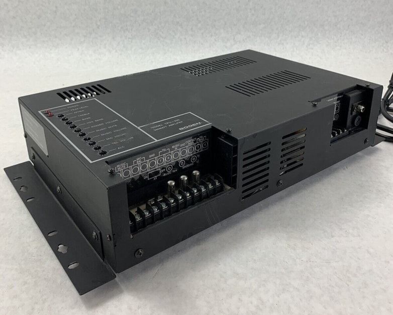 Bogen TPU-250 250 Watt Amplifier Amp Power Tested No Output For Parts and Repair