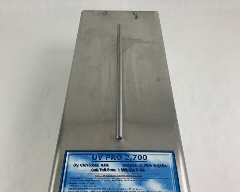 UV Pro 2700 E Industrial Crystal Air Ozone Generator 240V Untested