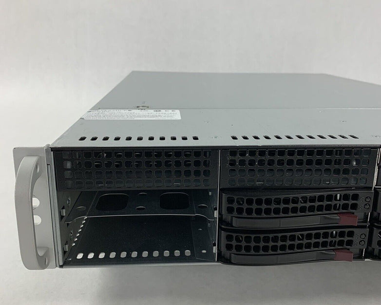 SuperMicro CSE-825-7 2x 12-Core AMD Opteron 6168 1.9 GHz 128 GB RAM No HDD No OS