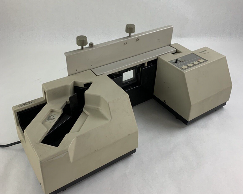 Minolta ACF-2 Microform Scanner Roll Film Carrier W/ Lens from Minolta RP 609Z