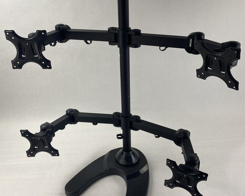 Unbranded Quad Monitor Mount Up to 4 27" Monitors