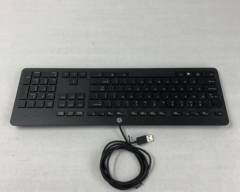 HP PH0U Slim USB Wired Keyboard (Lot of 2)