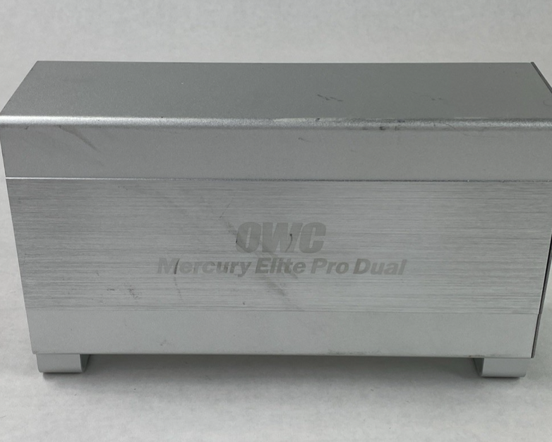 OWC Mercury Elite Pro Dual External Hard Drive Enclosure No HDD No AC Adapter