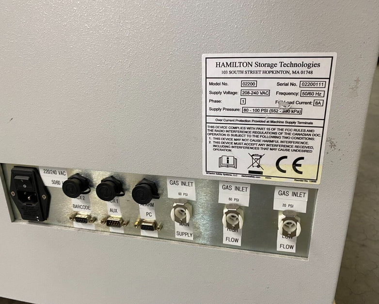 Hamilton Storage System Active Sample Manager Server ST 02200 220V 1 Phase