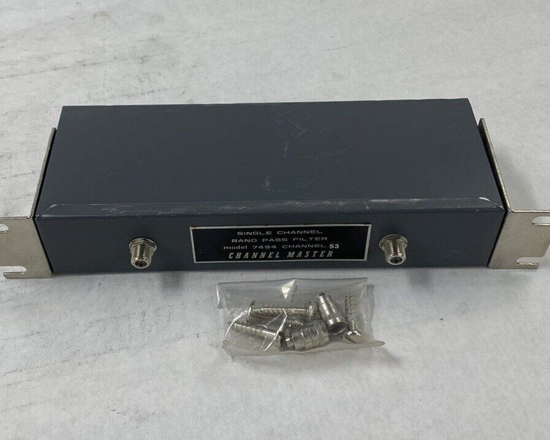 Channel Master MATV Systems Model 7494 Band Pass Filter UHF Band Channel 53