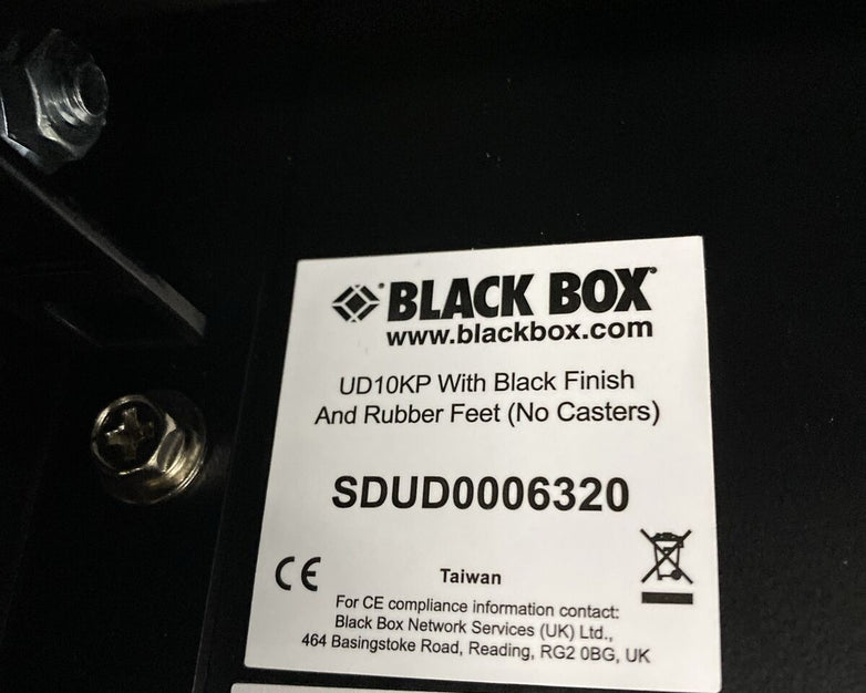 Black Box UD10KP Tablet Charging Cabinet 10 Slot Cubby Locker for Tablet Laptop