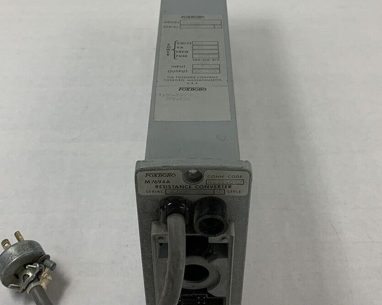 Foxboro 694AC-0AW-6 M/694A Resistance Converter