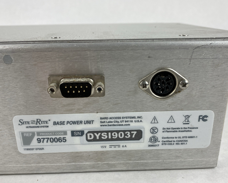 Site Rite 9770065 Base Power Unit Untested