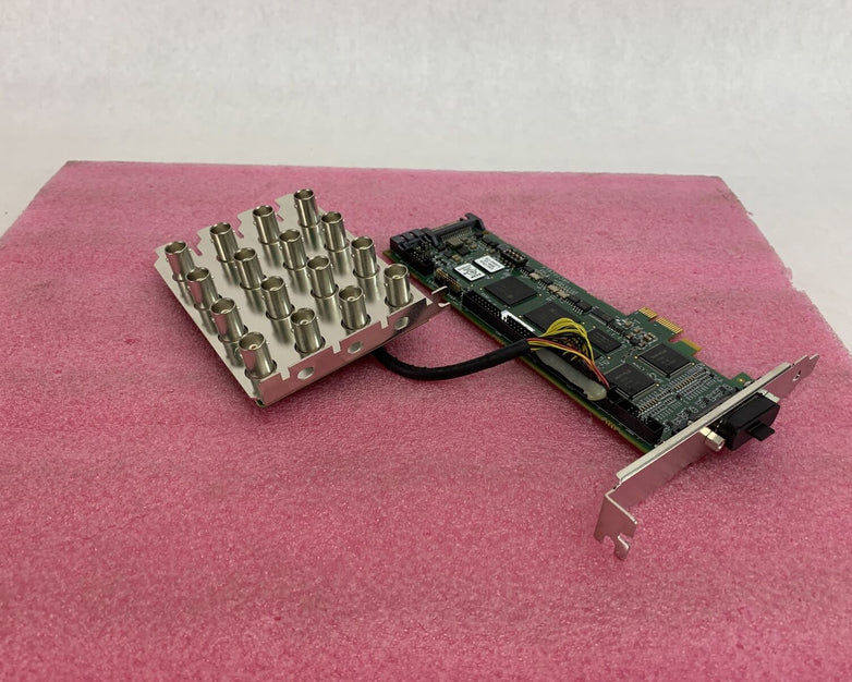 STRETCH VRC7016LX 16 Channel PCIe DVR Card w/ADVANTECH DVA-886 REV. A1