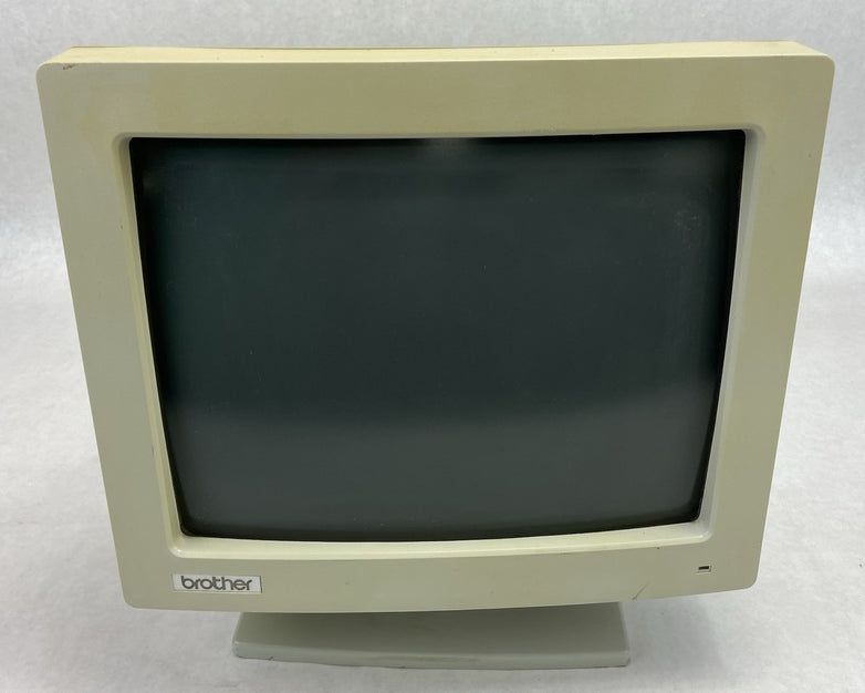 Brother 12" Vintage CRT Monitor Model CT - 1050 - Tested and Working