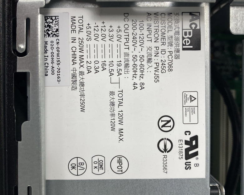 Dell Vostro 230 DT Intel Core 2 Duo E7500 2.93GHz 2GB RAM No HDD No OS