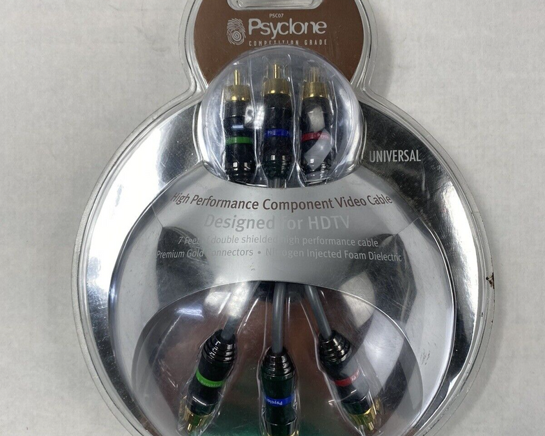 Psyclone Competition Grade High Performance Component Video Cable for HDTV