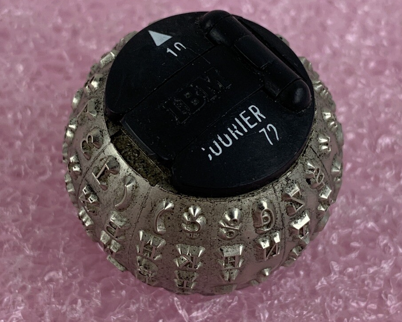 IBM Selectric II Element Typeball Courier 72 Pitch
