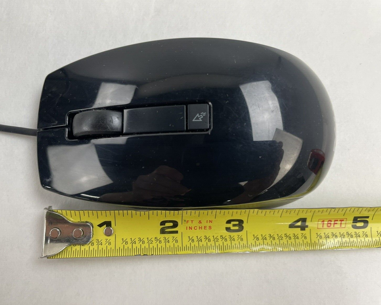 Dell M-UAV-DEL8 Black USB Optical Scroll Mouse with 6 Buttons J660D Lot of 4