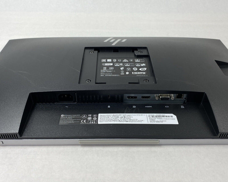 HP EliteDisplay E233 23" Monitor 1920 x 1080 LCD FHD USB3.0 HDMI DP VGA Grade B