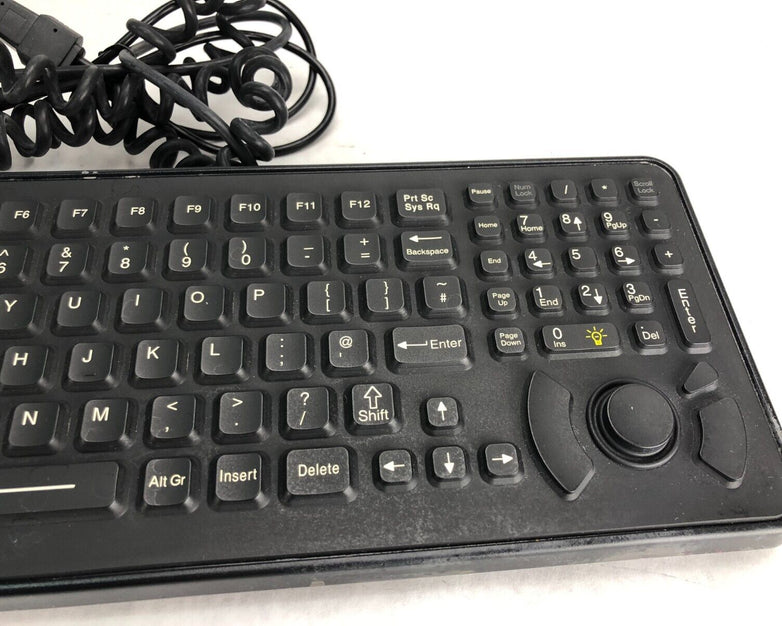 Texas Industrials Peripherals DT-5K-STD iKey Industrial Keyboard SK-102-M-PS2-UK