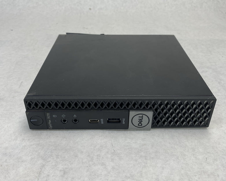 Dell OptiPlex 7070 Micro Intel Core i3-8100T 3.1GHz 8GB RAM No HDD/OS/Power Cord