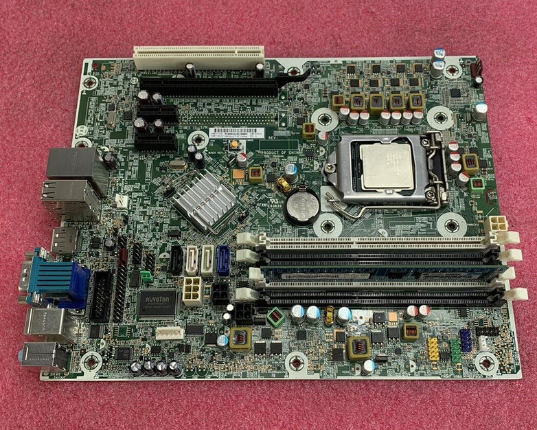 HP 615114-001 6200 Pro Motherboard Intel Pentium G620 2.6GHz 4GB RAM