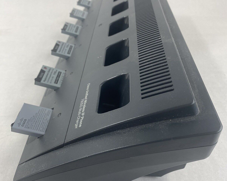 Cisco 7925G Wireless IP Phone 6-Gang Multi-Charger Cradle Tested