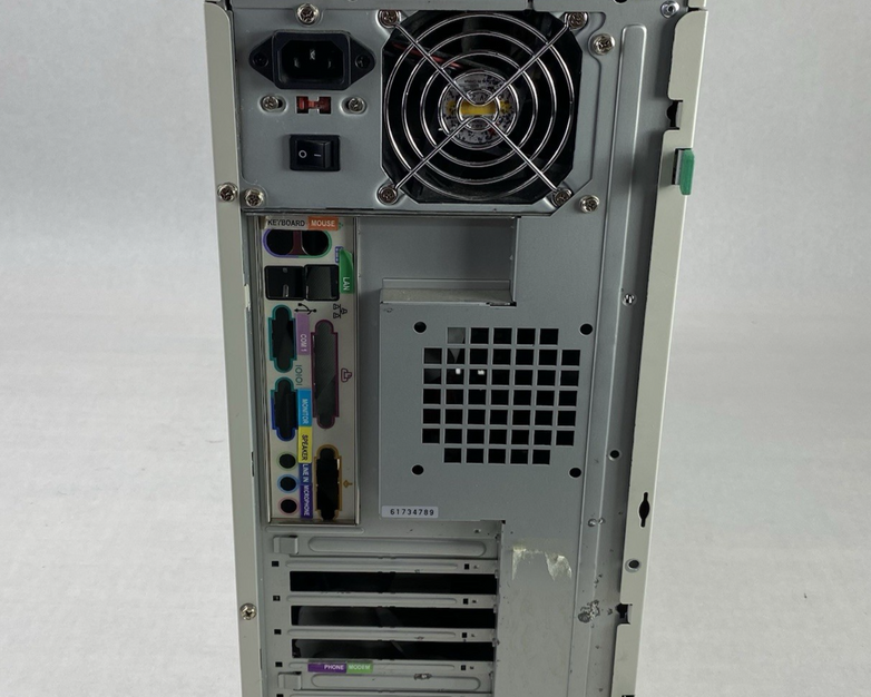 Unbranded Beige Vintage ATX Mid Tower Computer Case with 300W Power Supply