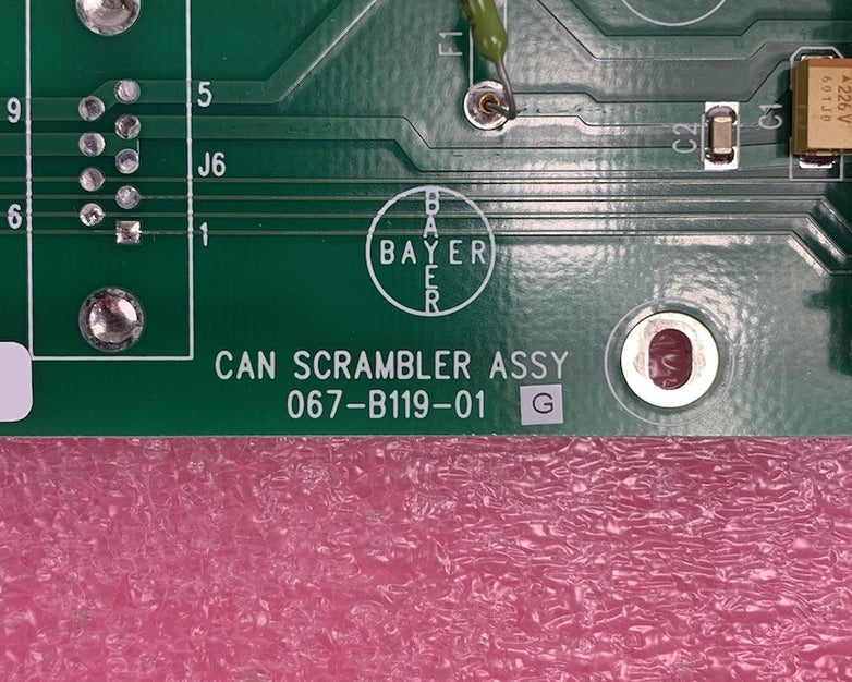 Siemens Bayer 067-B119-01 - 067-0489-01 Can Scrambler Assembly Board