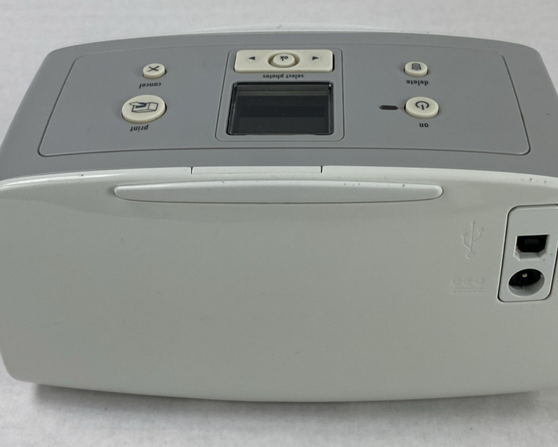 HP Photosmart 325 Digital Photo Inkjet Printer No Power Cord Untested