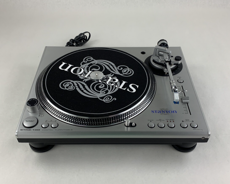 Stanton STR8-100 Digital Turntable Tested Needs New Needle