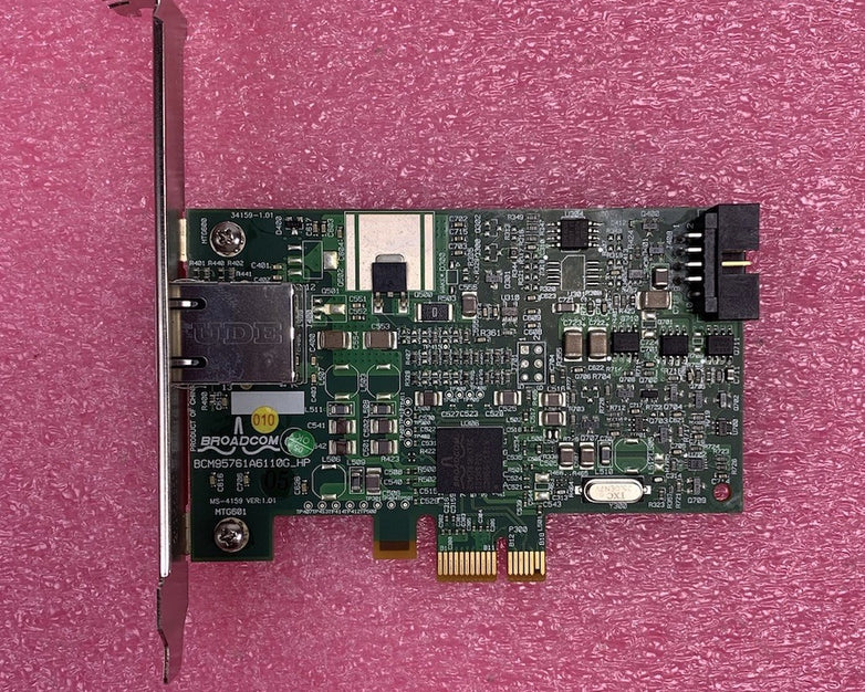 Broadcom MS-4159 BCM9571 Single-Port Gigabit PCIe Network Adapter