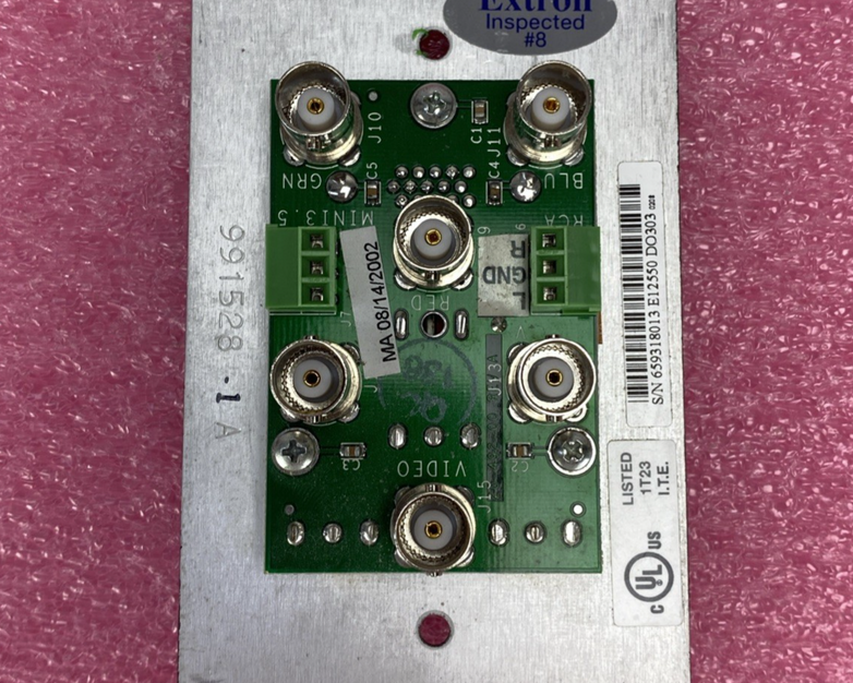 Extron WP 170 Wall Plate