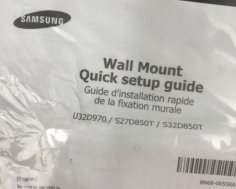 Samsung TV Wall Mount 10"x10" BN96-33270A for U32D970